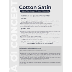  Vỏ gối nằm trơn | Cotton Satin Hàn Quốc | 50cmx70cm | Xanh Tiffany | Mềm mại | VGCT0024 | À Ơi Concept 