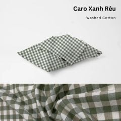  Vỏ Gối Nằm Washed Cotton Cao Cấp | 50x70 cm | 21 Màu | Mềm Mại, Êm Ái | À Ơi Concept 