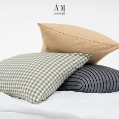  Vỏ Gối Nằm Washed Cotton Cao Cấp | 50x70 cm | 21 Màu | Mềm Mại, Êm Ái | À Ơi Concept 