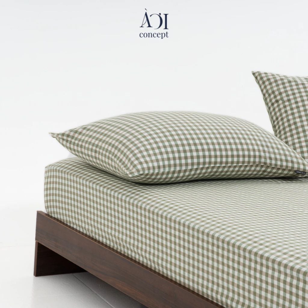  Vỏ Gối Nằm Washed Cotton Cao Cấp | 50x70 cm | 21 Màu | Mềm Mại, Êm Ái | À Ơi Concept 