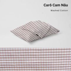  Vỏ Gối Nằm Washed Cotton Cao Cấp | 50x70 cm | 21 Màu | Mềm Mại, Êm Ái | À Ơi Concept 