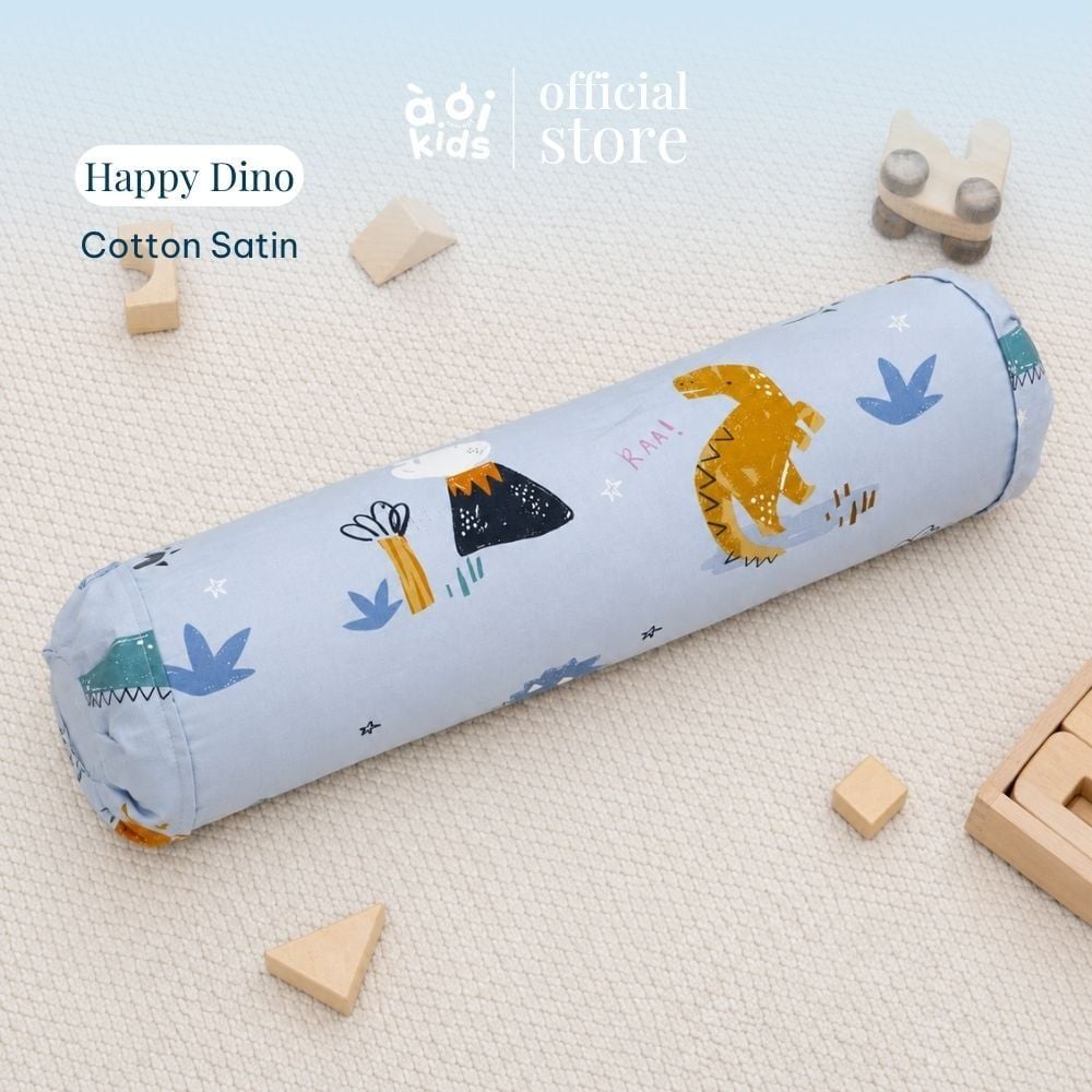  Vỏ gối ôm họa tiết em bé | Cotton Satin | 23 x 60cm, 30 x 80cm 