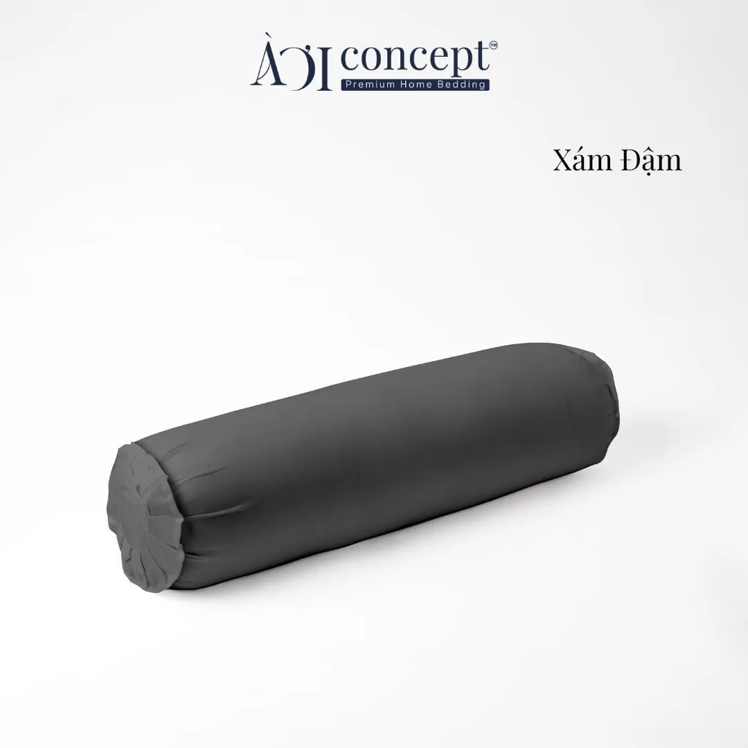  Vỏ Gối Ôm Lụa Tencel 60S | 37 x 100cm | Trơn | Nhiều Màu | Dây Khóa Kéo, Không Xù Lông 