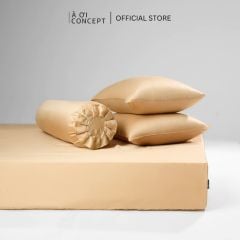  Vỏ Gối Ôm Lụa Tencel 60S | 37 x 100cm | Trơn | Nhiều Màu | Dây Khóa Kéo, Không Xù Lông 