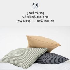  Vỏ Gối Nằm Washed Cotton Cao Cấp | 50x70 cm | 21 Màu | Mềm Mại, Êm Ái | À Ơi Concept 