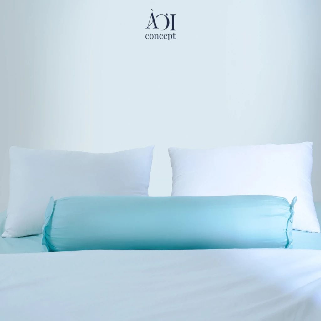  Vỏ Gối Ôm Lụa Tencel 50S | 37 x 100cm | Trơn | Nhiều Màu | Dây Khóa Kéo, Không Xù Lông 