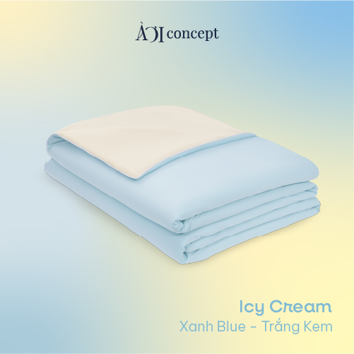 Chăn Lạnh Cool Blanket – Size 2m2 x 2m, Lõi Bông Microfiber Mát Lạnh, Đa Màu Sắc AOICONCEPT CL0001
