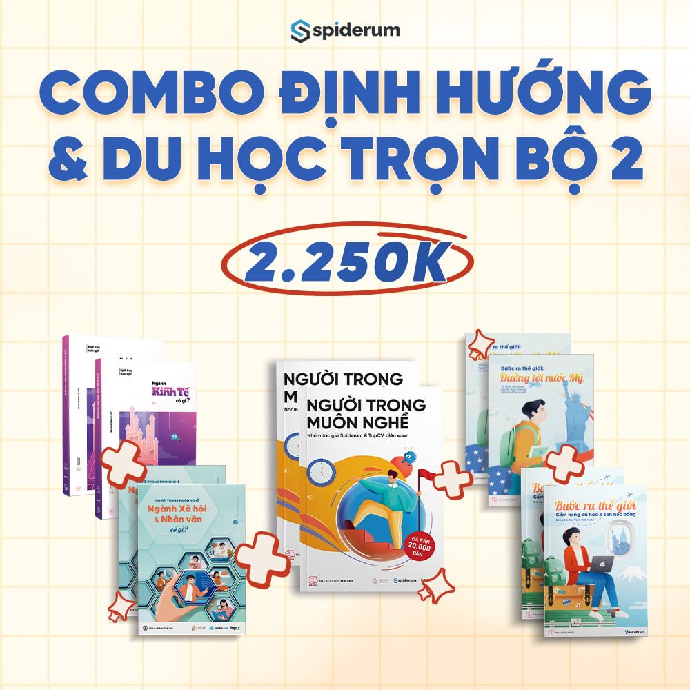  Sách - Combo Bắt Sóng Tương Lai - Hướng Nghiệp & Bước Ra Thế Giới 