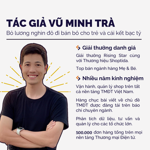  [Xả Kho Đón Tết] Sách Mở Khóa Thương Mại Điện Tử Việt Nam - Hành Trình 15 Năm Trở Thành Best Seller - Tác Giả Vũ Minh Trà 