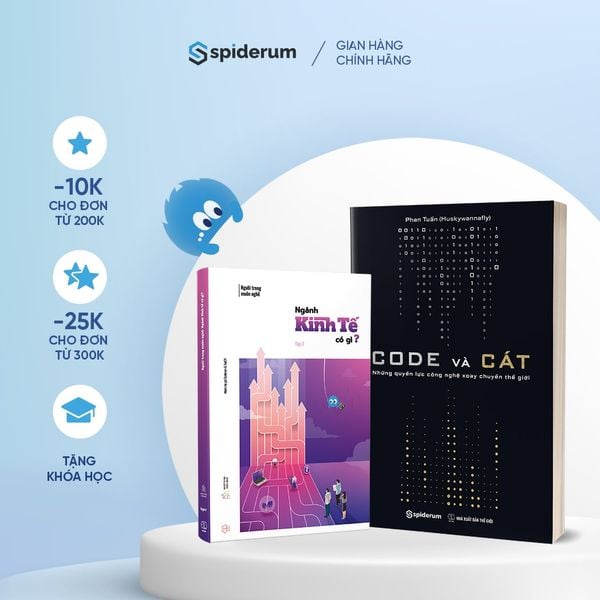  Combo Hướng Nghiệp - Sách Code Và Cát và Người Trong Muôn Nghề: Ngành Kinh Tế Có Gì? Tập 2 