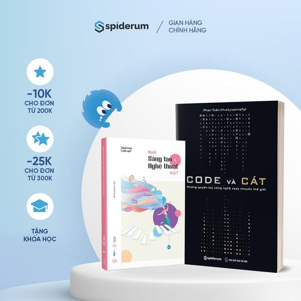  Combo Hướng Nghiệp - Sách Code Và Cát và Người Trong Muôn Nghề: Ngành Sáng Tạo Và Nghệ Thuật Có Gì? 