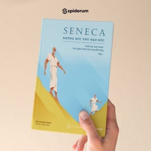  Combo Sách Seneca: Những Bức Thư Đạo Đức Tập 1 + Sách Khắc Kỷ Thời Hiện Đại - Cẩm Nang Sống Vững Vàng Trong Thế Giới Biến Động Tái bán 2026 