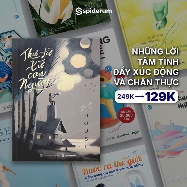  [Xả Kho] Sách Tản Văn - Thư Từ Xứ Con Người - Tác Giả House 