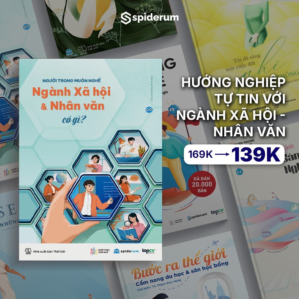  [Xả Kho] Sách Người Trong Muôn Nghề: Ngành Xã Hội & Nhân Văn Có Gì - Hướng Nghiệp Toàn Diện Ngành Xã Hội Nhân Văn 