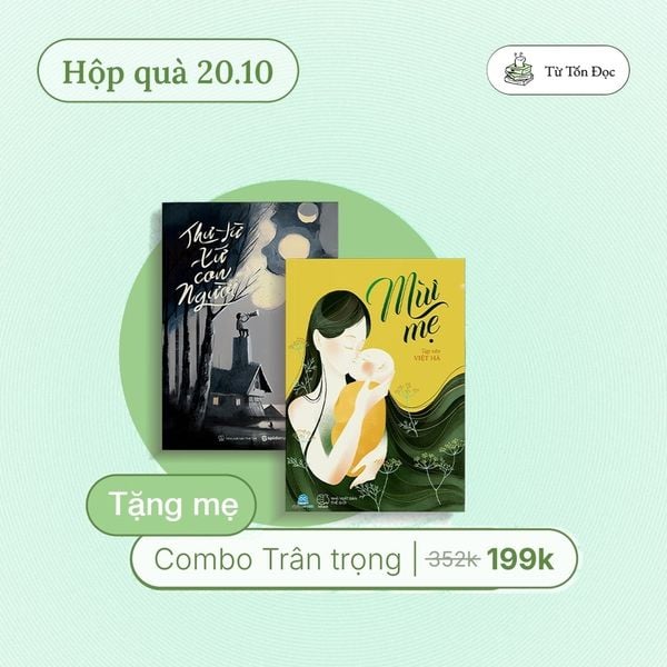  Combo Trân Trọng - Sách Mùi Mẹ & Thư Từ Xứ Con Người 