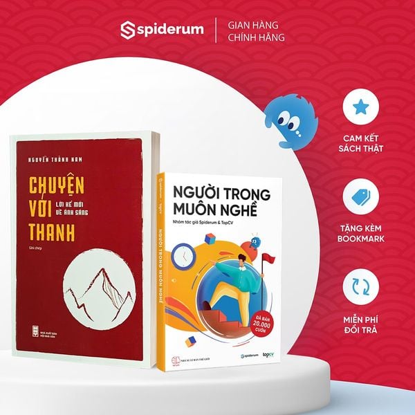  Combo Sách Chuyện Với Thanh và Người Trong Muôn Nghề: Định Hướng Nghề Nghiệp Toàn Diện 