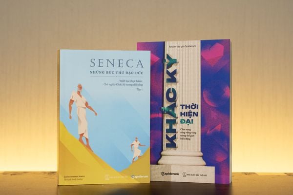  Combo Sách Seneca: Những Bức Thư Đạo Đức Tập 1 + Sách Khắc Kỷ Thời Hiện Đại - Cẩm Nang Sống Vững Vàng Trong Thế Giới Biến Động Tái bản 2026 