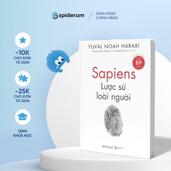 Sách - Sapiens: Lược Sử Loài Người - Yuval Noah Harari (Ấn bản bỏ túi)