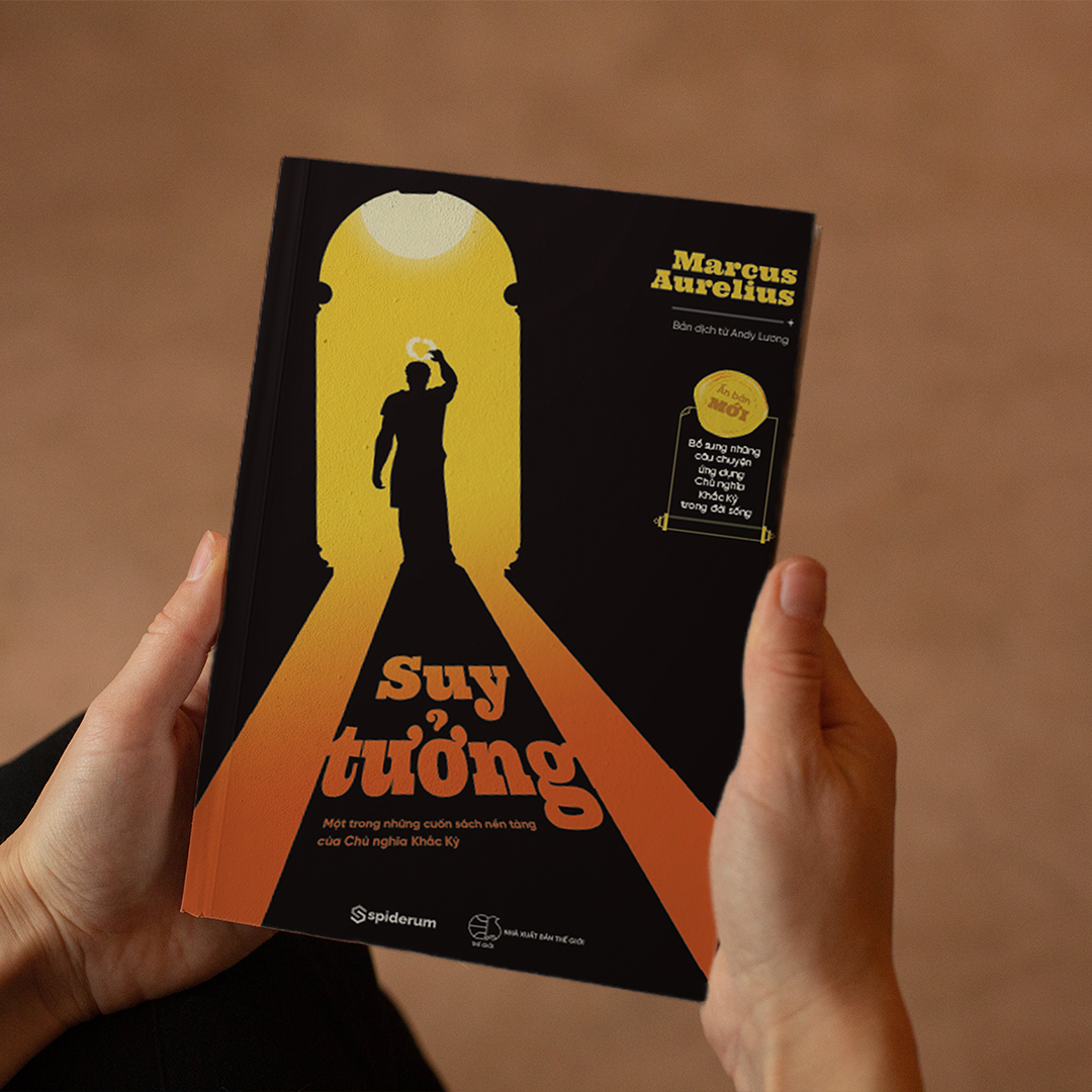  Combo Sách Suy Tưởng (Bản dịch từ Andy Lương) - tác giả Marcus Aurelius + Sách Khắc Kỷ Thời Hiện Đại - Cẩm Nang Sống Vững Vàng Trong Thế Giới Biến Động 