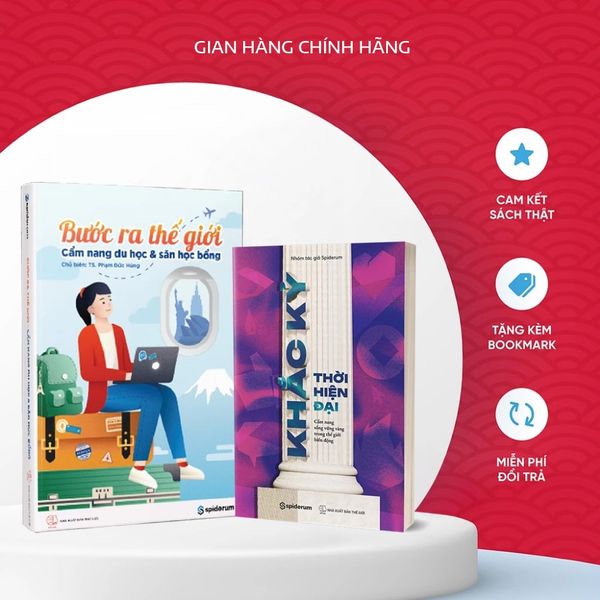  Combo Sách Khắc Kỷ Thời Hiện Đại - Cẩm Nang Sống Vững Vàng Trong Thế Giới Biến Động + Sách Bước Ra Thế Giới: Cẩm Nang Du Học Và Săn Học Bổng 