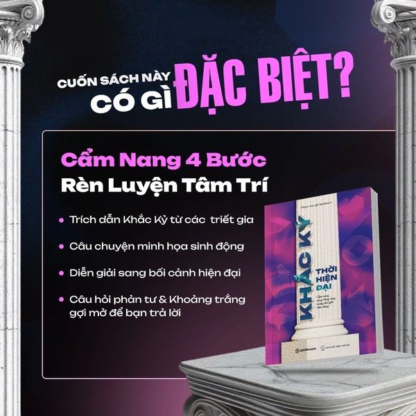  Sách Khắc Kỷ Thời Hiện Đại - Cẩm Nang Sống Vững Vàng Trong Thế Giới Biến Động 