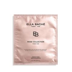Ella Baché Hydra-Soothing Bio-Cellulose Mask - Mặt nạ vi sợi tinh chất hoa hồng căng mướt da 3D COLLECTION SPA - ROSE