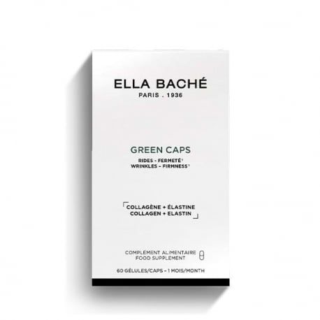 Ella Baché Green Caps - Viên uống trẻ hóa, mờ nhăn, săn mịn da toàn thân NUTRACEUTICALS
