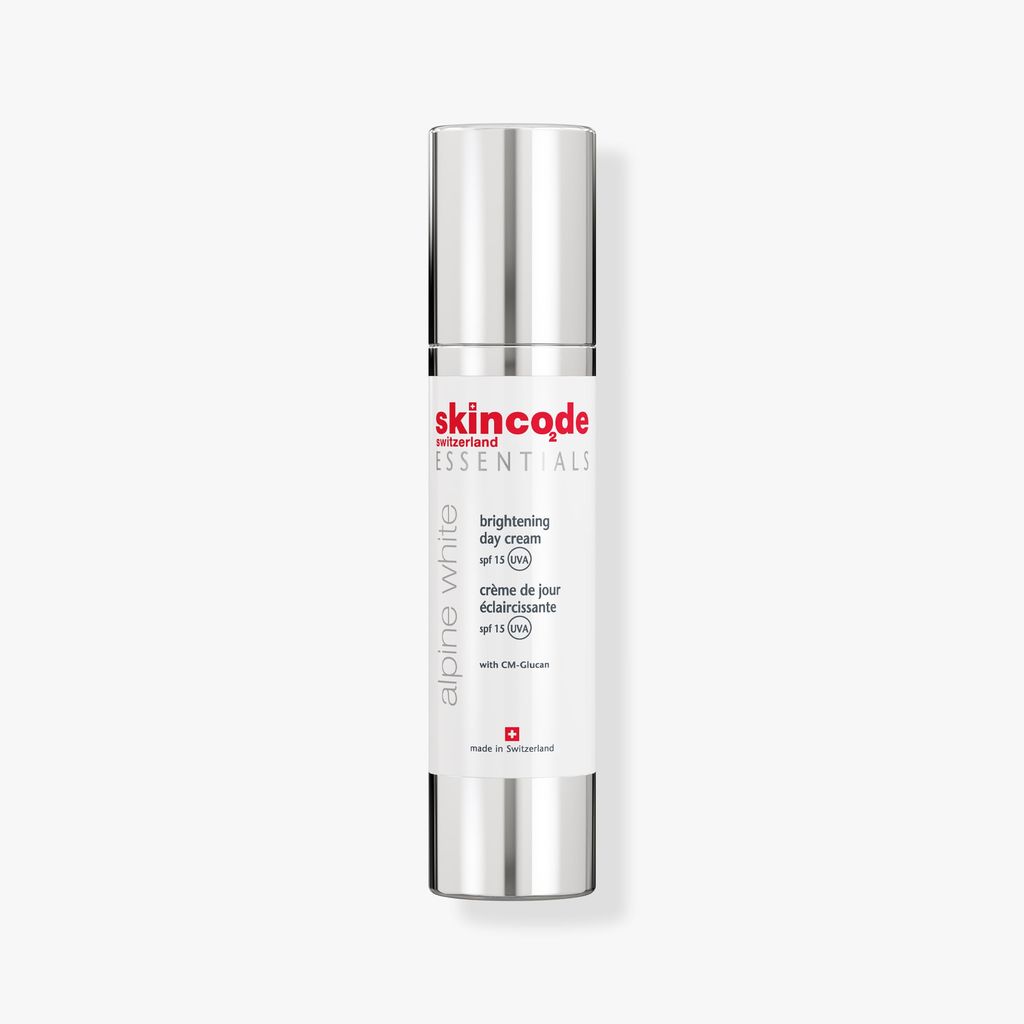 SKINCODE Kem dưỡng trắng sáng da ban ngày, chống nắng toàn diện SPF15 – Brightening Day Cream SPF 15