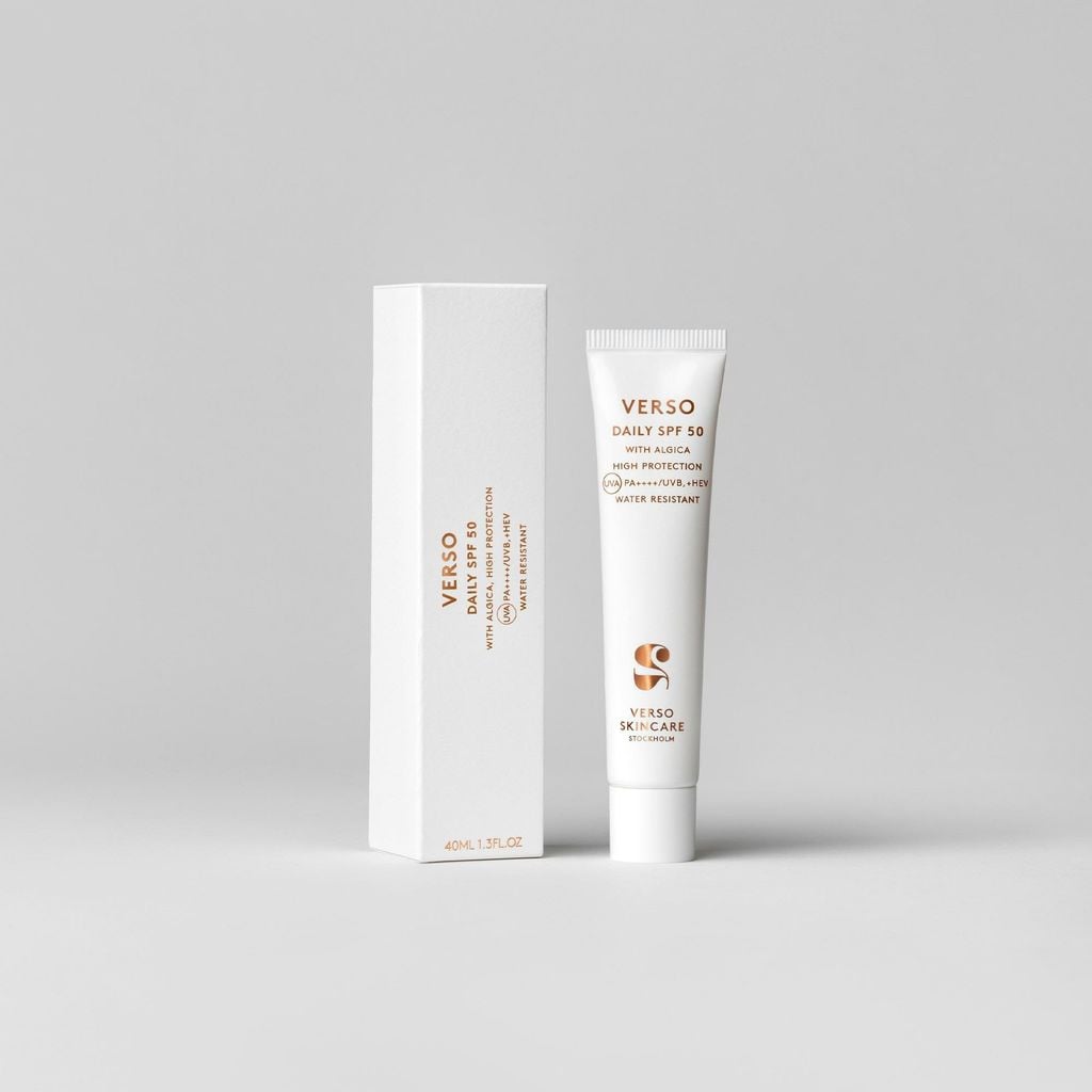 Verso Daily SPF 50 – Kem Chống Nắng Dưỡng Da SPF 50, Phổ Rộng, Không Gây Bí Cho Mọi Loại Da 40ml