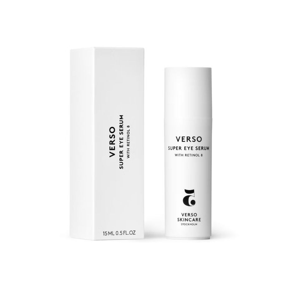 Verso Super Eye Serum – Tinh chất dưỡng mắt Retinol 8 phục hồi năng lượng và trẻ hóa da – 15ml