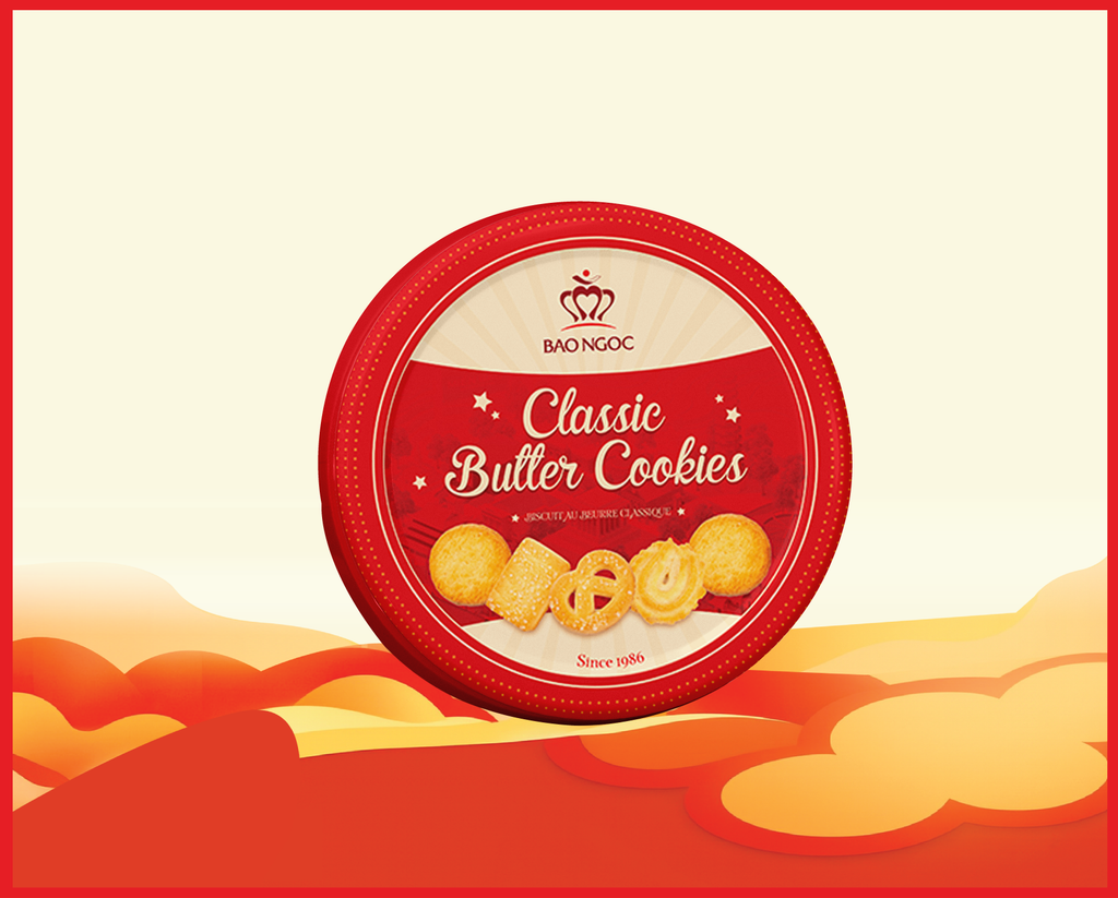 Bánh Quy Bơ Bảo Ngọc - Hộp 180g