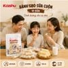 Bánh Gạo Sữa Cuộn Vị Sữa Kisshu Bảo Ngọc 210g