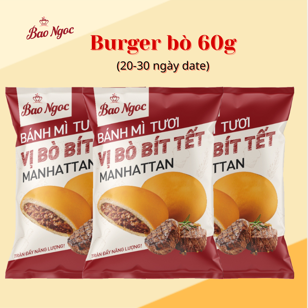 BÁNH MÌ VỊ BÒ BÍT TẾT MANHATTAN