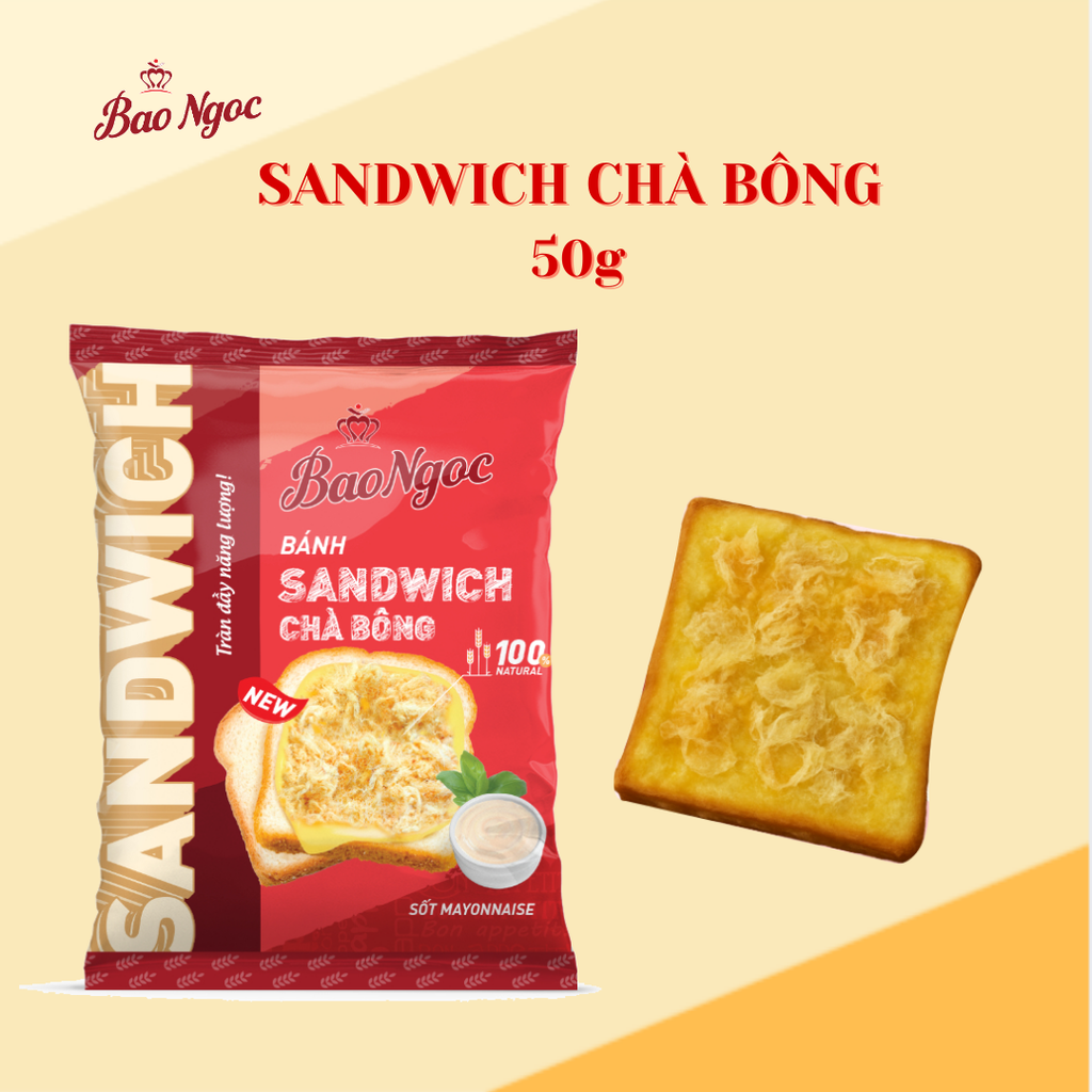 BÁNH SANDWICH CHÀ BÔNG