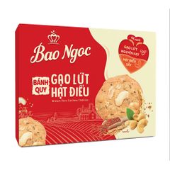 Bánh Quy Gạo Lứt Hạt Điều 216g