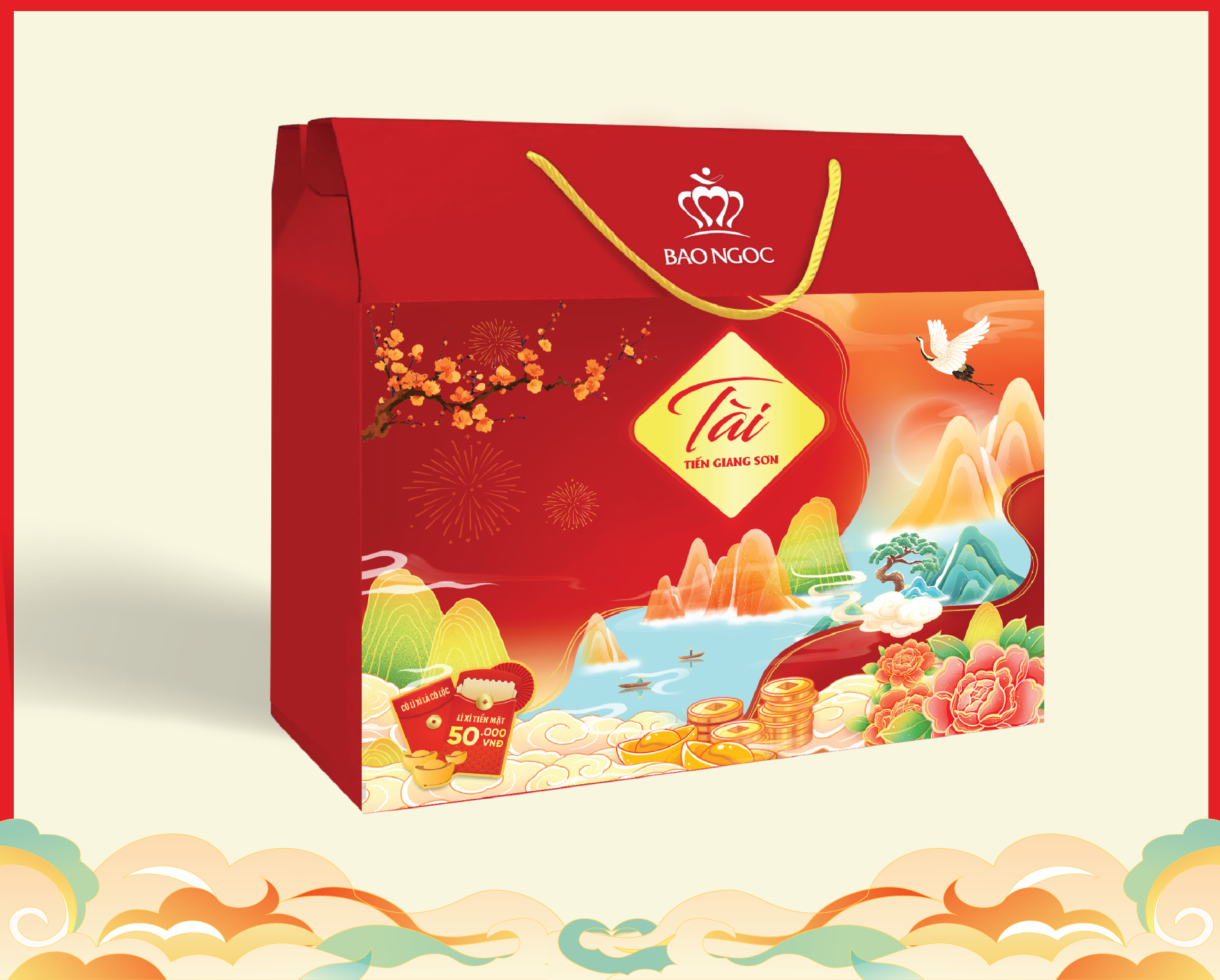 Set Quà Tết: Tài Tiến Giang Sơn