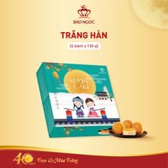Hộp Bánh Trung Thu Trăng Hàn (4 bánh) | Bảo Ngọc