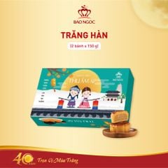 Hộp Bánh Trung Thu Trăng Hàn (2 bánh) | Bảo Ngọc