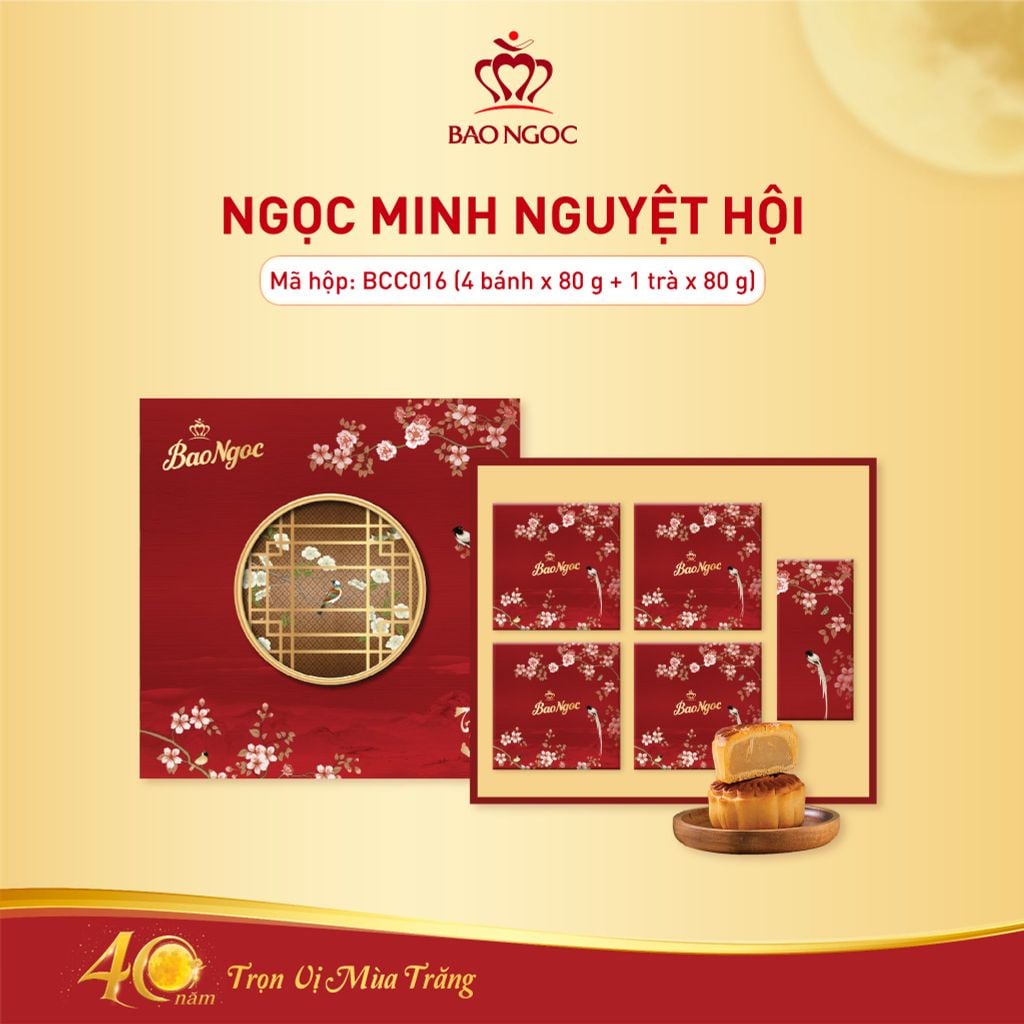 Hộp Bánh Trung Thu Ngọc Minh Nguyệt Hội | Bảo Ngọc