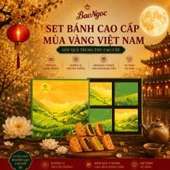 Bộ hộp 4 Bánh Trung Thu cao cấp 
