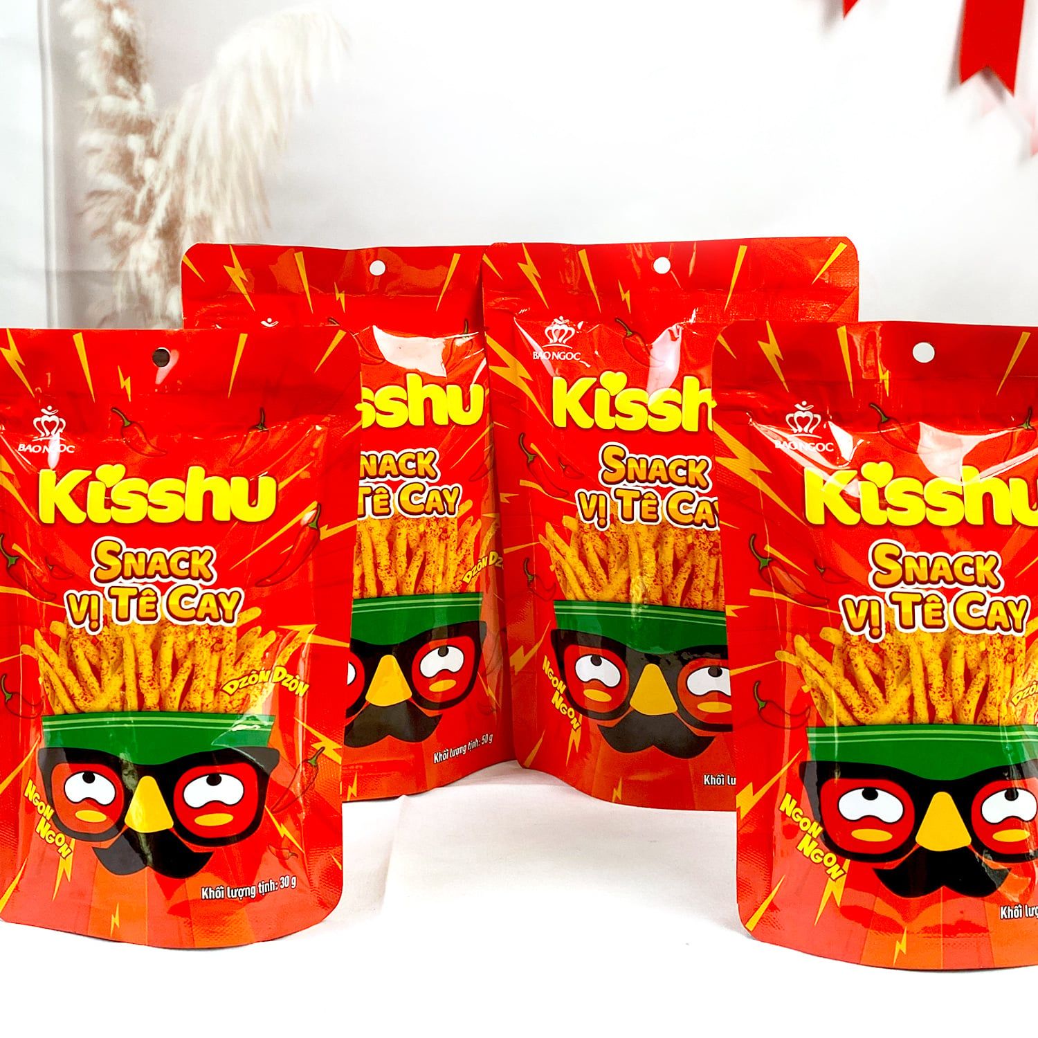 Kisshu Snack vị Tê Cay 30g/50g