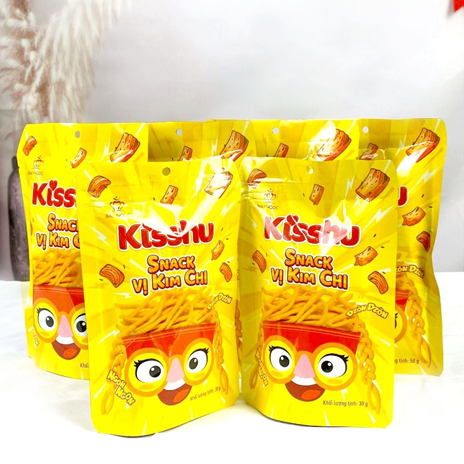 Kisshu Snack vị Kim Chi 30g/50g