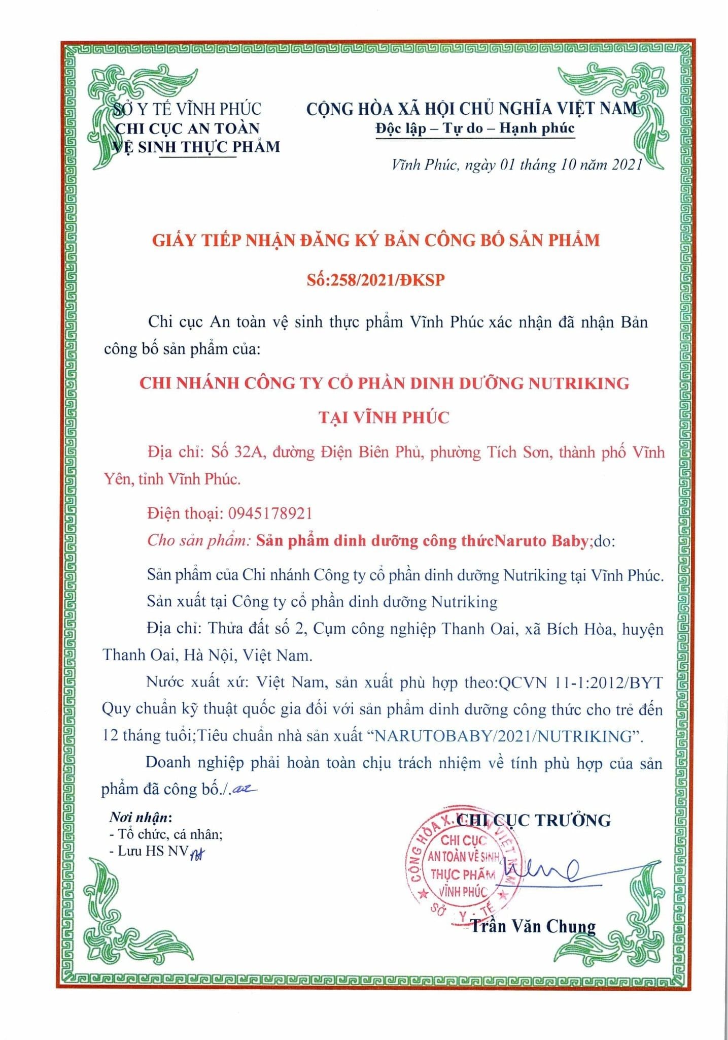  Naruto Baby – Sữa bột dinh dưỡng hỗ trợ miễn dịch & phát triển toàn diện Hộp 850g 