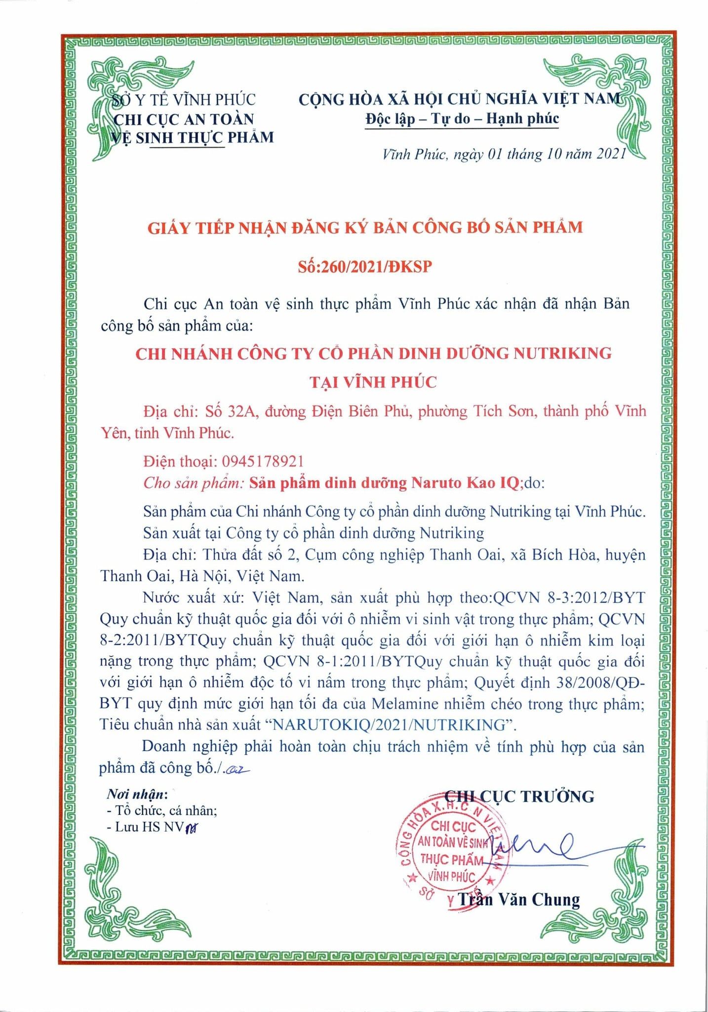  Naruto Kao IQ – Dinh dưỡng cho trẻ 1-10 tuổi, hỗ trợ miễn dịch, phát triển chiều cao & trí não Hộp 850g 