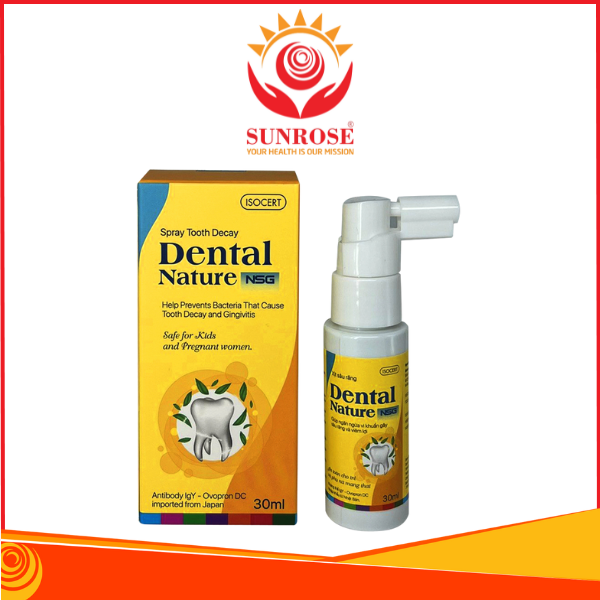  Xịt sâu răng Dental Nature NSG chai 30ml 