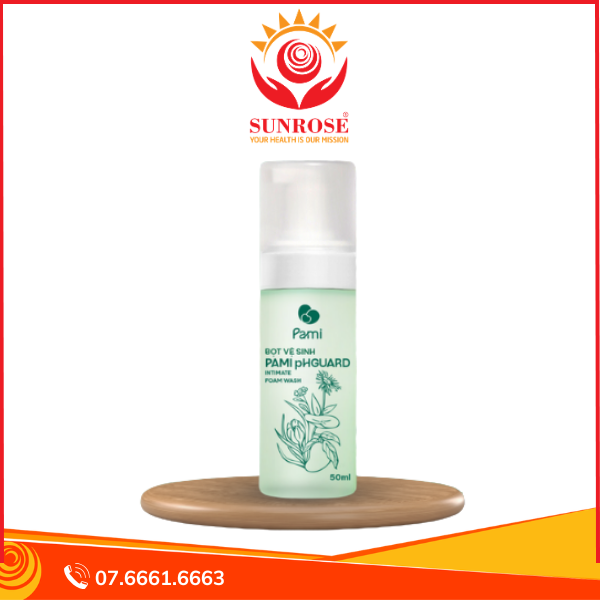  Dung Dịch Vệ Sinh Dạng Bọt Pami pH Guard 50ml 