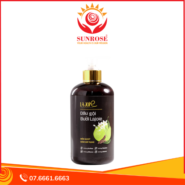  Dầu gội bưởi La Joie – Ngăn rụng tóc, phục hồi tóc hư tổn – Chai 500ml – Việt Nam 