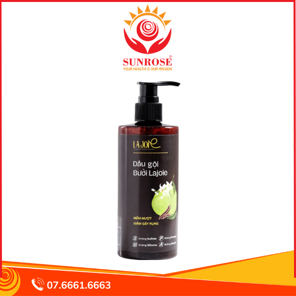  Dầu gội bưởi La Joie – Ngăn rụng tóc, phục hồi tóc hư tổn – Chai 300ml – Việt Nam 