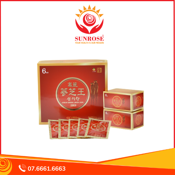  Nước Hồng Sâm Linh Chi KGS Cao Cấp (60 Gói) 