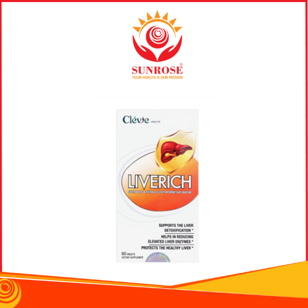 Liverich Clevie 60 viên - Viên uống giải độc gan 